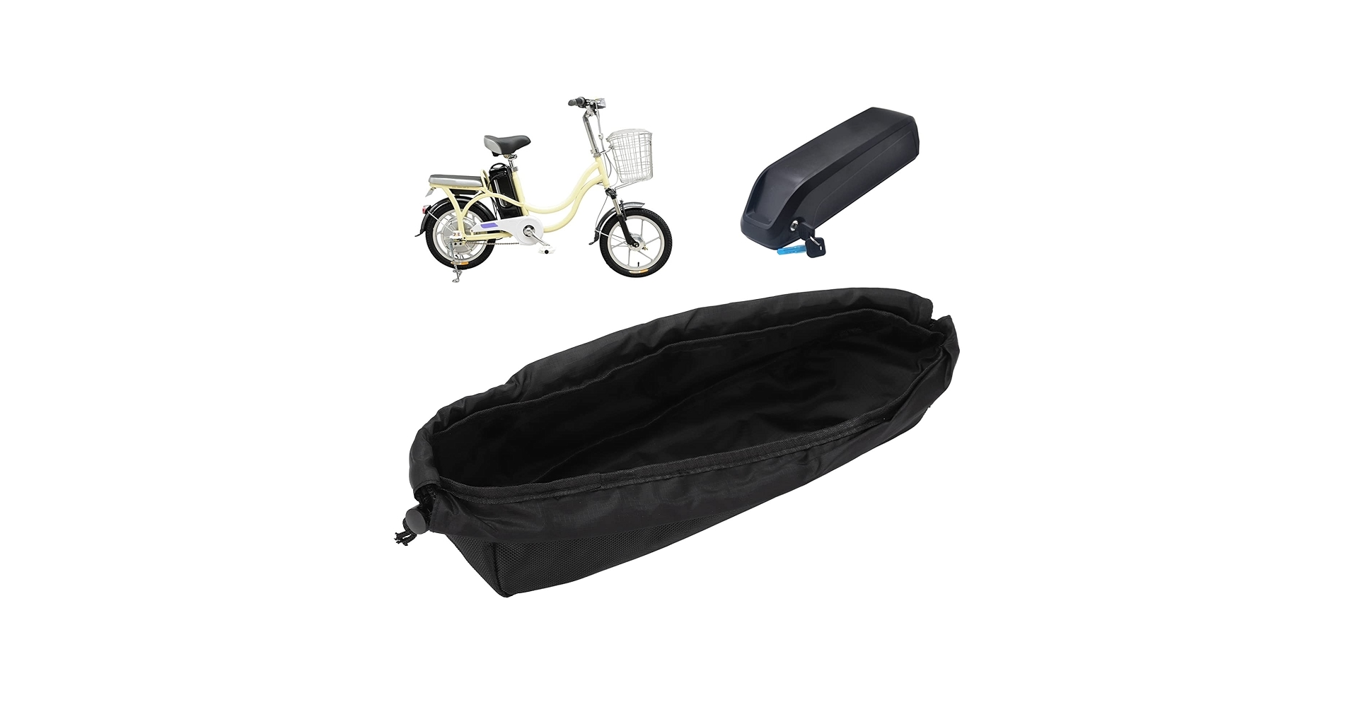 Amazon.co.jp: 電動自転車バッテリーカバー防水防塵防泥リチウム